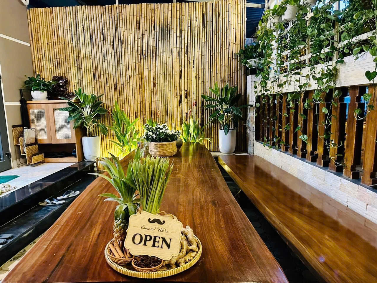 Einladender Empfangsbereich